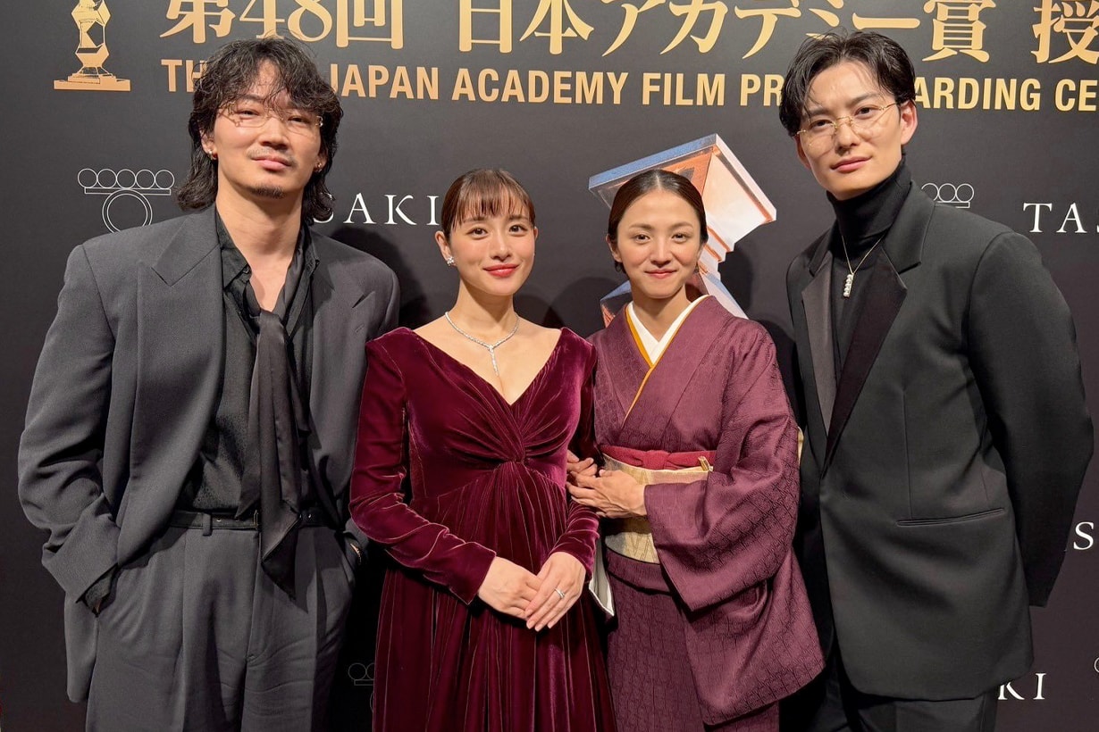 shihara Satomi Japan Academy Film Prize pregnancy red carpet 2025