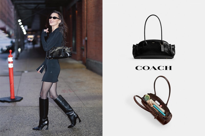 Coach 帶貨指標：Bella Hadid 新街拍詢問度最高，Empire Carryall 包 99% 會紅！