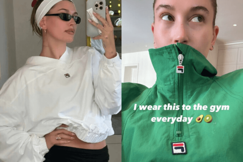 街拍女王也超愛穿:Hailey Bieber x FILA 聯名系列開賣!90 年代復古運動風,設計時髦又有鬆弛感!