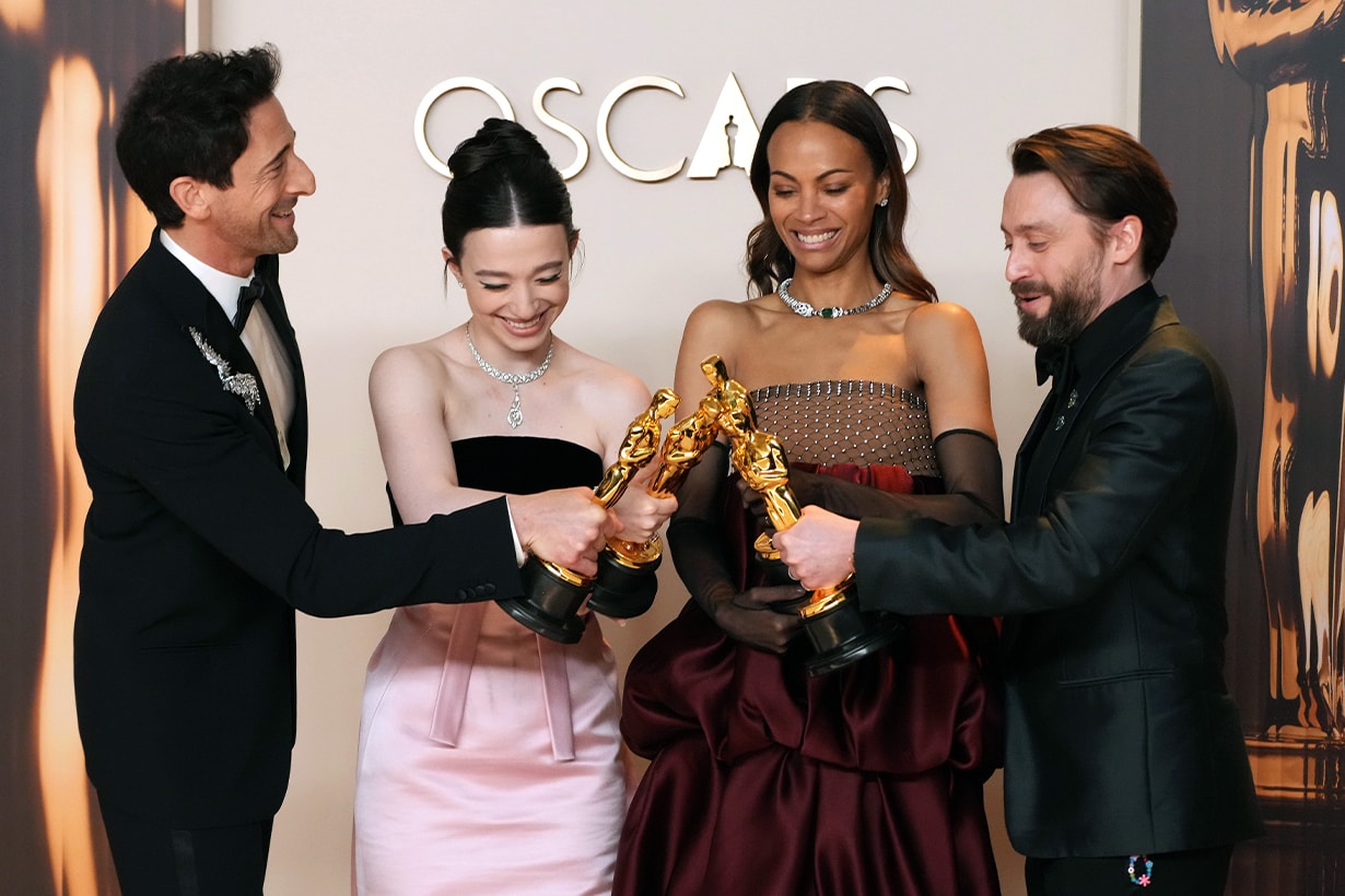 oscars 2025 behind the scenes Timothée Adrien ariana lisa academy