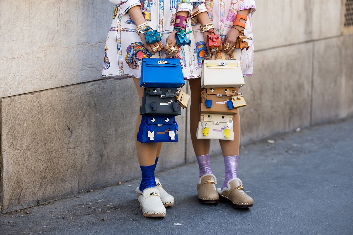 Hermès Snehal Babani Jyoti sisters birkin kelly hair accessories paris streetsnap