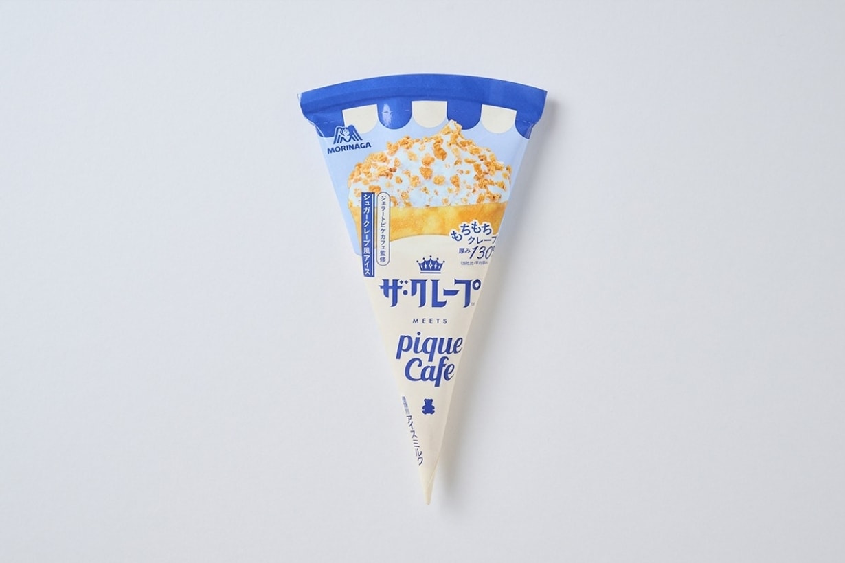 日本 7-11 上架 Gelato Pique Café 的超人氣可麗餅,一口雪糕、一口玉米脆片口感超豐富!