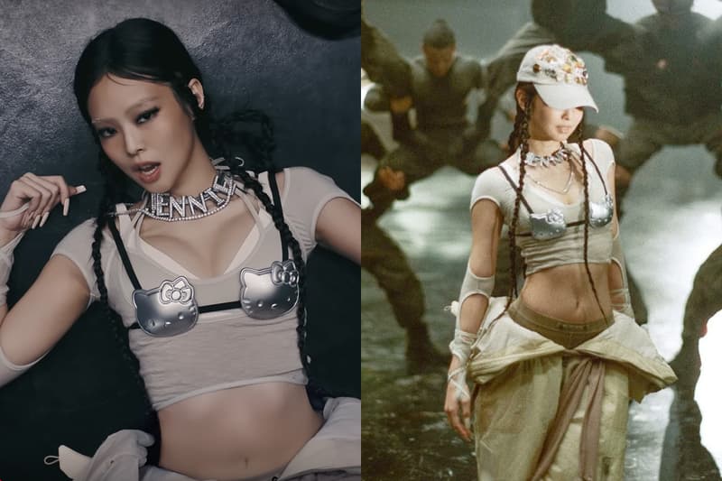 〈like JENNIE〉MV 一上線,連動 GCDS x Hello Kitty 胸罩價格直升!