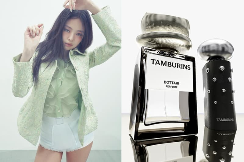 Jennie 演繹 TAMBURINS 全新「BOTTARI」系列,新沙洞旗艦店也換上新海報!