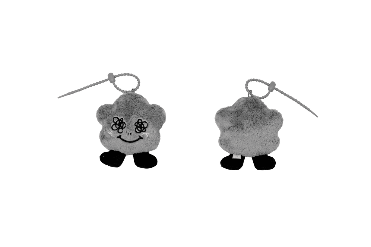 Jisoo airport style in Dior Shumon Keychain