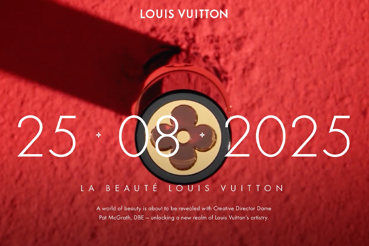 La Beauté Louis Vuitton Pat McGrath beauty release 2025 lipstick eyeshadow when where