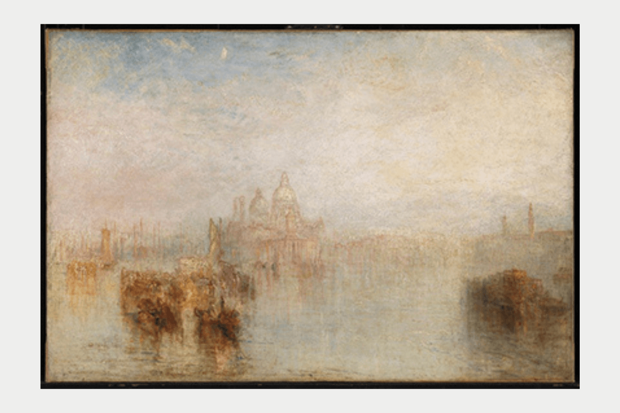 Joseph Mallord William Turner Art Exhibition Taiwan info
