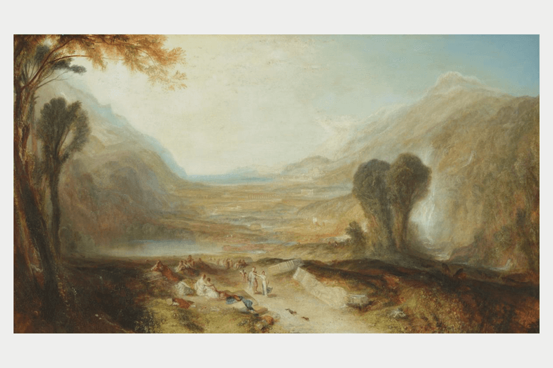 Joseph Mallord William Turner Art Exhibition Taiwan info