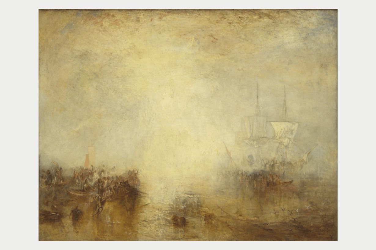 Joseph Mallord William Turner Art Exhibition Taiwan info