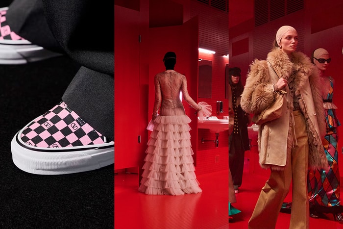 #PFW：為什麼 Valentino 在廁所裡辦大秀？Vans 聯名很驚喜，還有這幾款棋盤格！