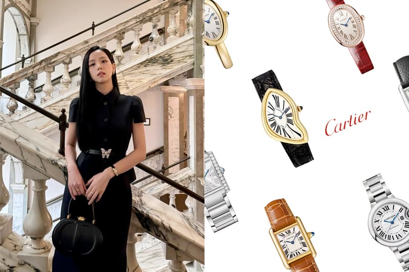 盤點 Jisoo 最常戴 5 款 Cartier 愛錶，工作、日常、旅行這樣搭！時髦女生必備！