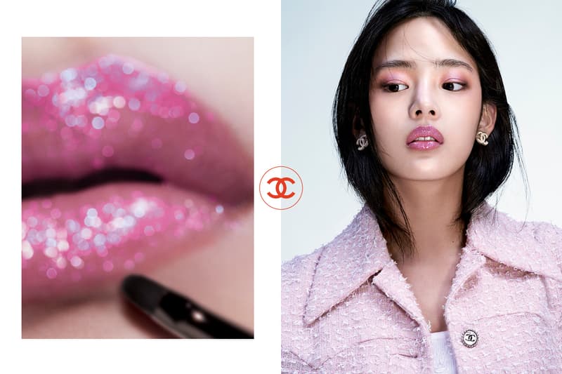 2025 彩妝也要閃閃惹人愛:Minji 的金屬感妝容,用了哪些 CHANEL 限量彩妝品?