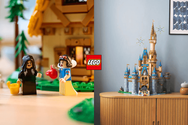 美女與野獸、迪士尼城堡、白雪公主小屋：細節滿滿的 3 款 LEGO，絕對是夢幻禮物！