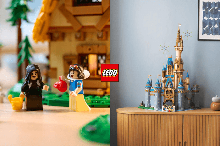美女與野獸、迪士尼城堡、白雪公主小屋:細節滿滿的 3 款 LEGO,絕對是夢幻禮物!