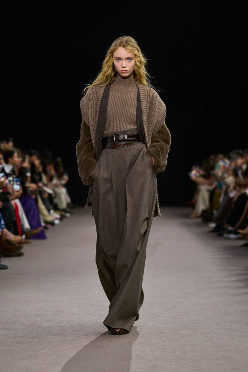 max mara 2025 fall winter milan fashion week runway details