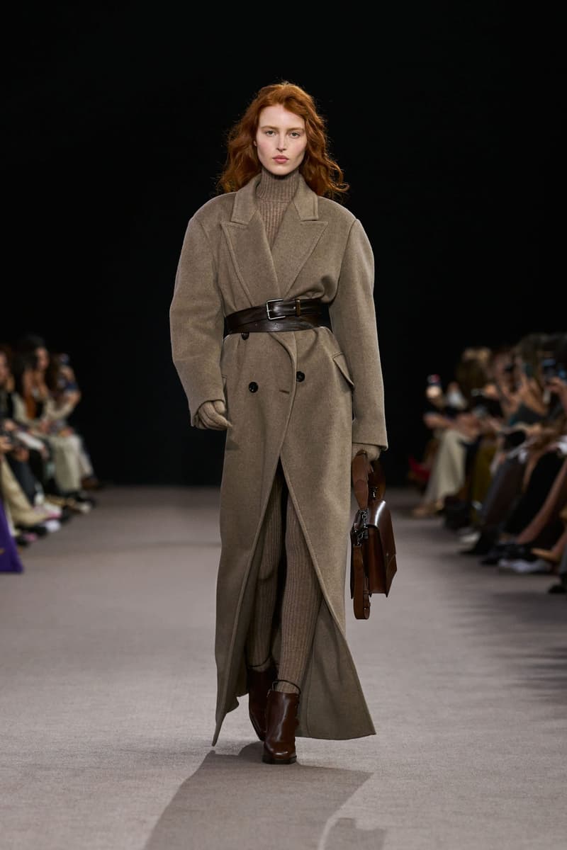 max mara 2025 fall winter milan fashion week runway details