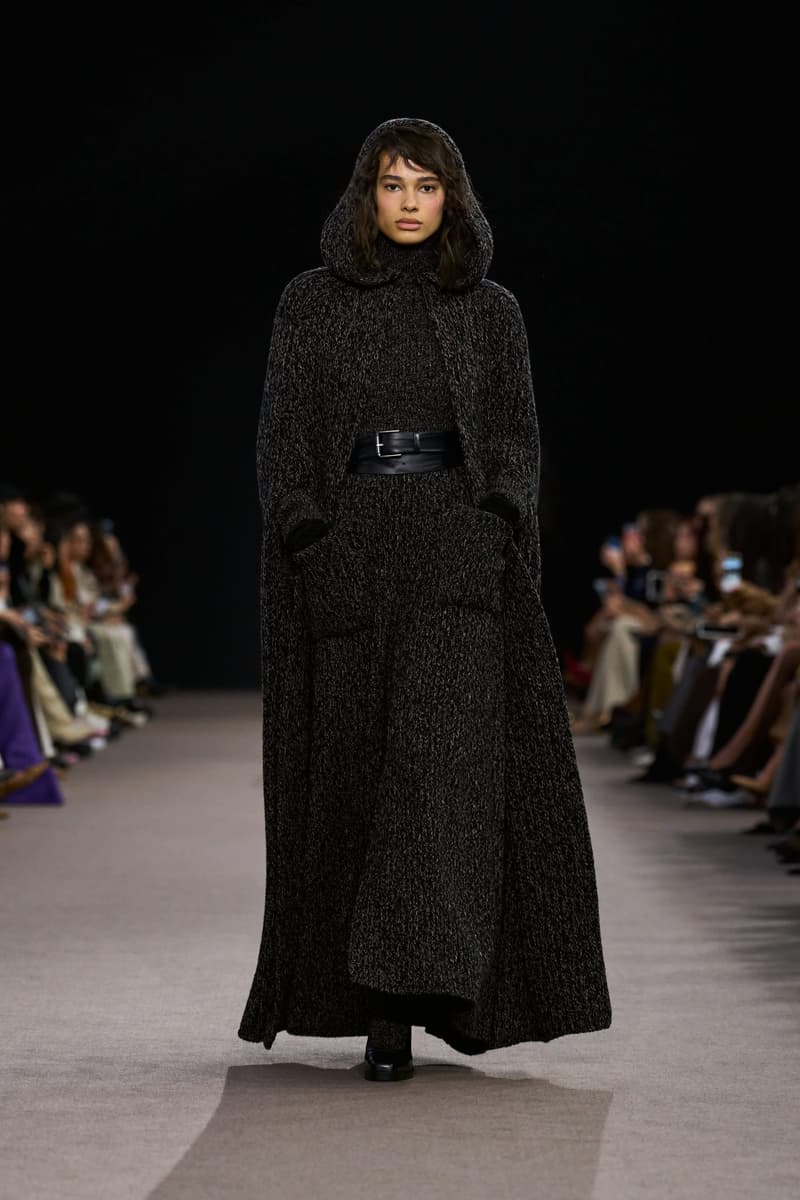 max mara 2025 fall winter milan fashion week runway details