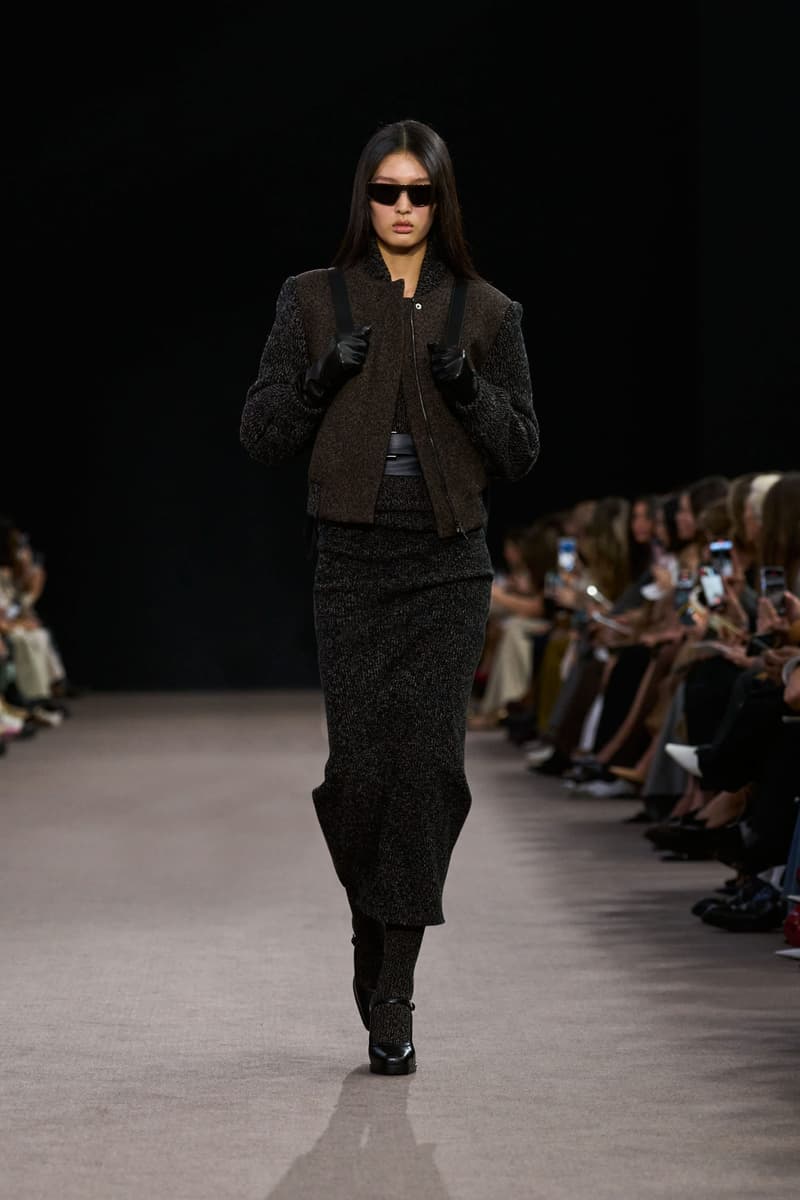 max mara 2025 fall winter milan fashion week runway details