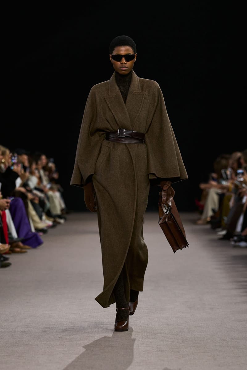 max mara 2025 fall winter milan fashion week runway details