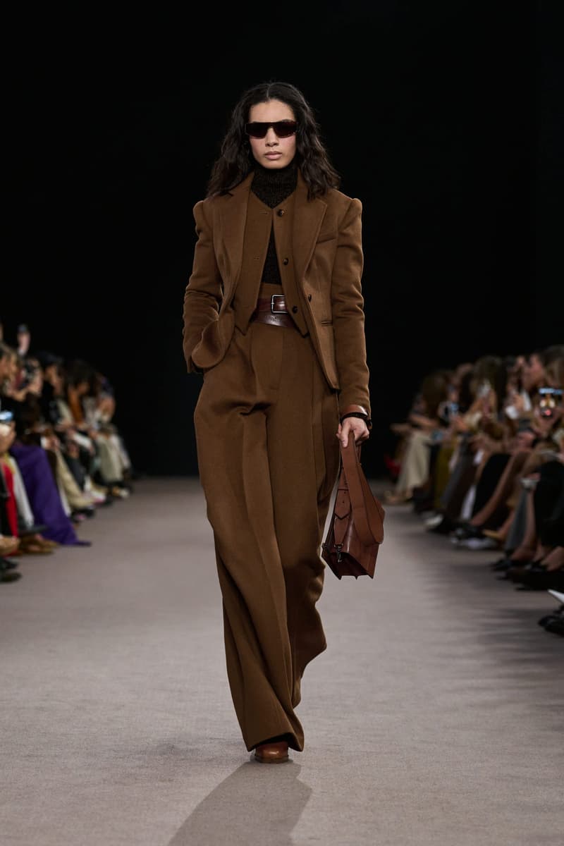 max mara 2025 fall winter milan fashion week runway details