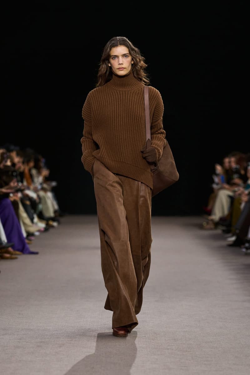 max mara 2025 fall winter milan fashion week runway details