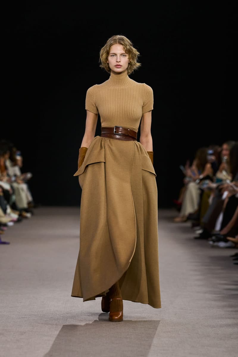 max mara 2025 fall winter milan fashion week runway details