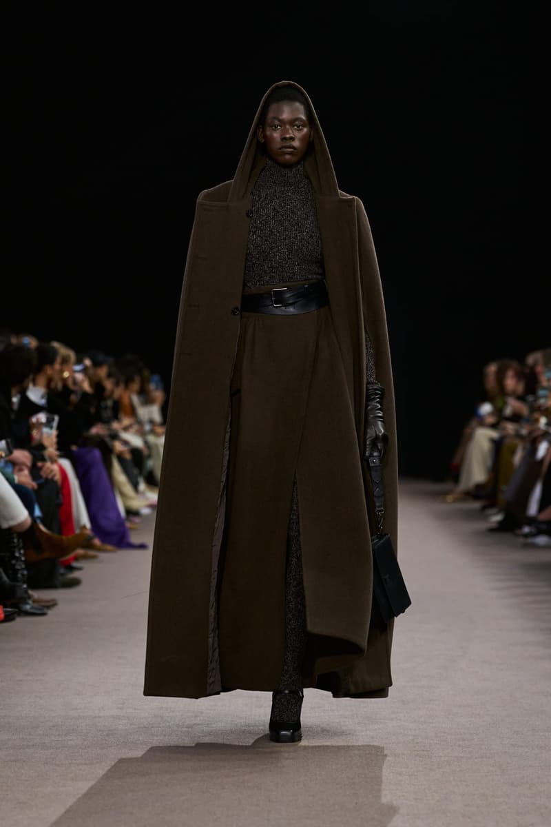 max mara 2025 fall winter milan fashion week runway details