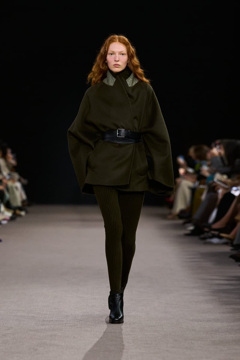 max mara 2025 fall winter milan fashion week runway details