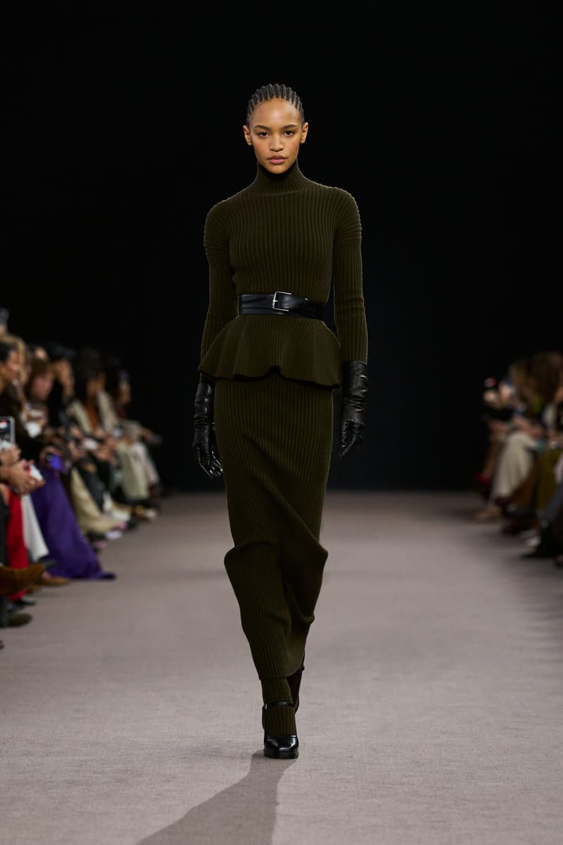 max mara 2025 fall winter milan fashion week runway details