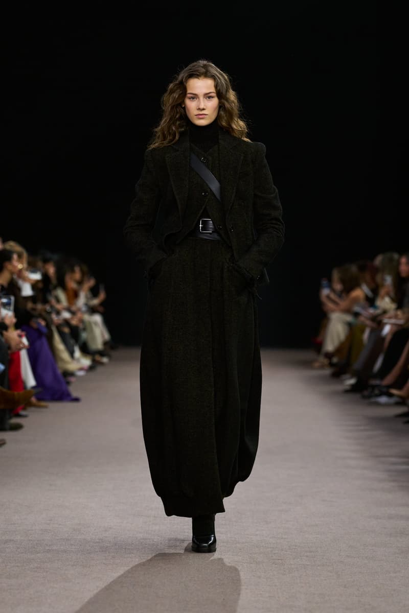 max mara 2025 fall winter milan fashion week runway details