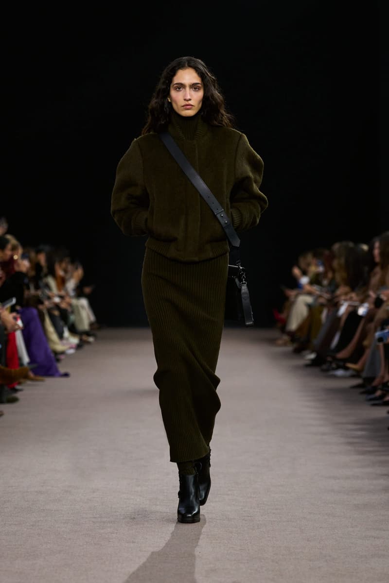 max mara 2025 fall winter milan fashion week runway details