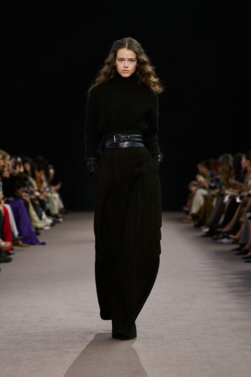 max mara 2025 fall winter milan fashion week runway details