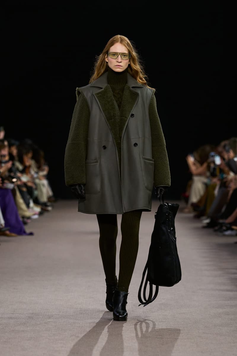 max mara 2025 fall winter milan fashion week runway details