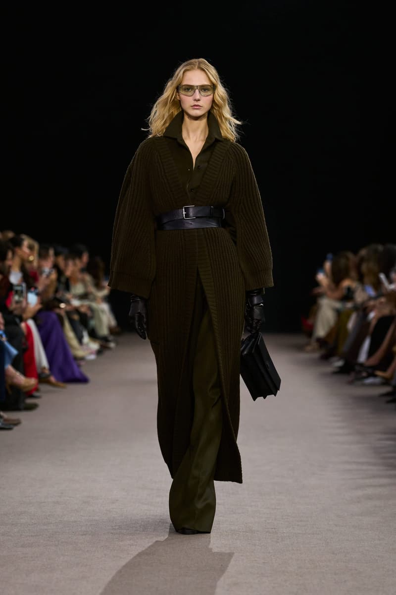 max mara 2025 fall winter milan fashion week runway details