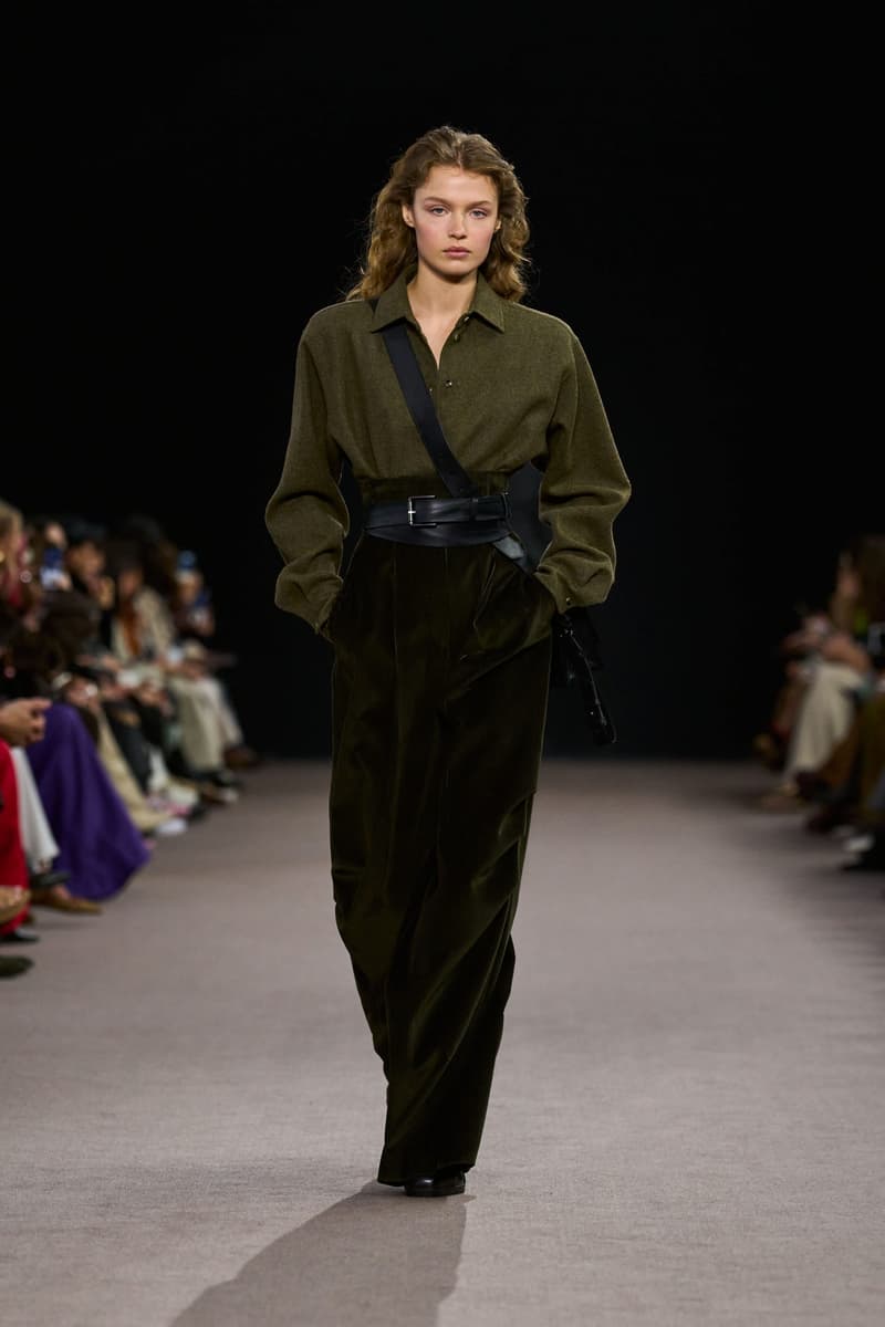 max mara 2025 fall winter milan fashion week runway details