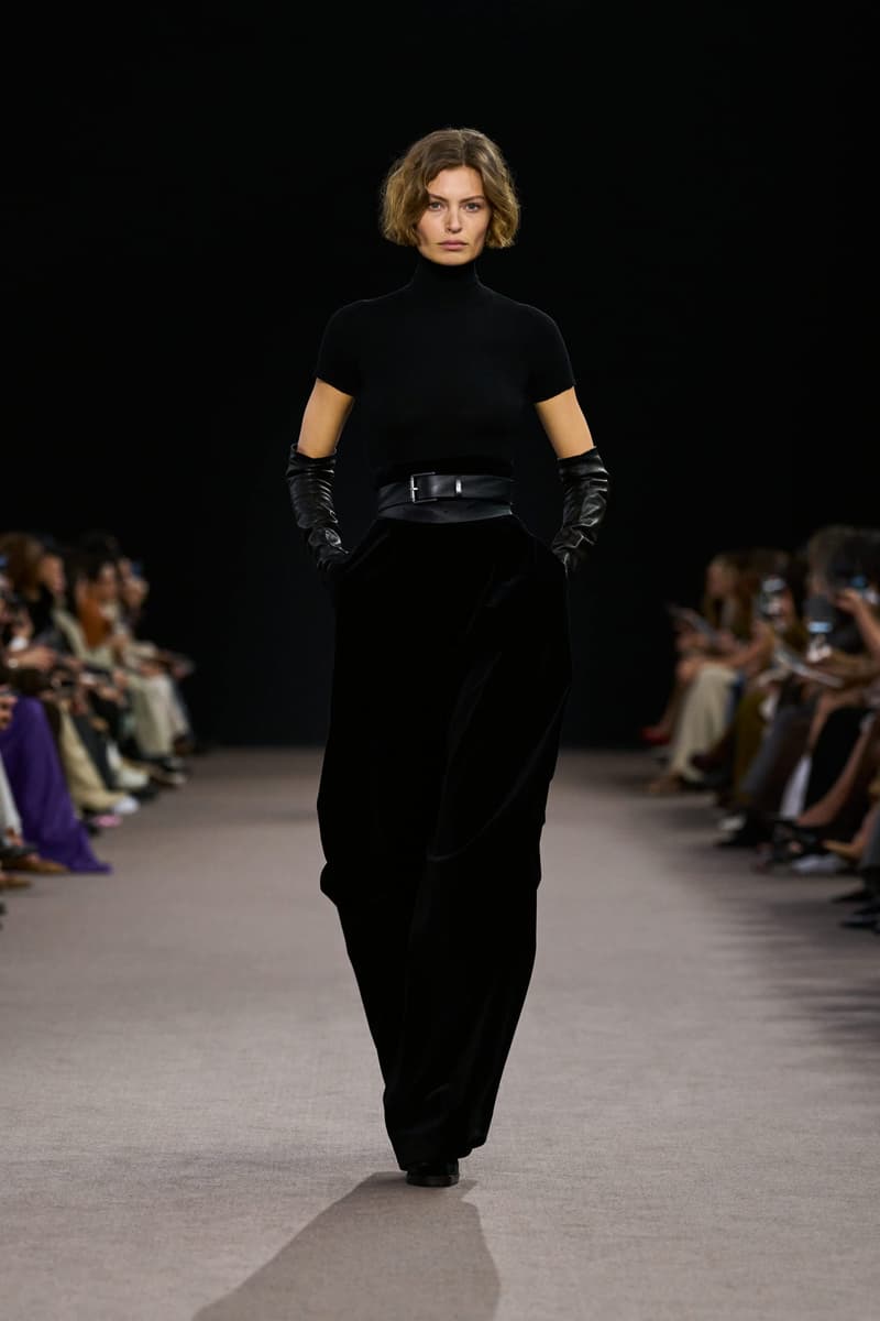 max mara 2025 fall winter milan fashion week runway details