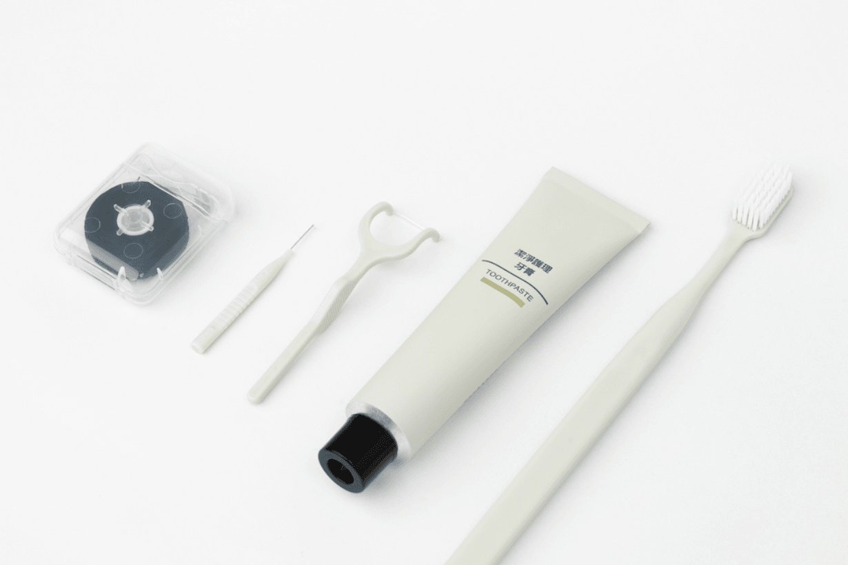 MUJI dental floss toothbrush floss pick toothpaste Lifestyle