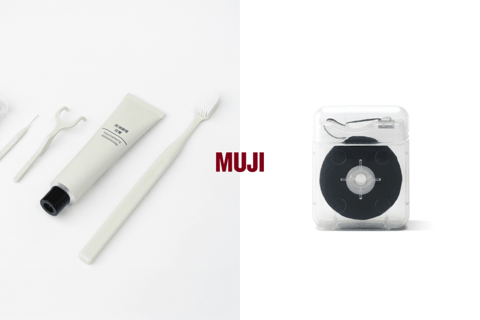 讓浴室也告別雜亂:容易被忽略的 MUJI 口腔護理小物,牙間刷、牙線 ... 都是極簡風格!