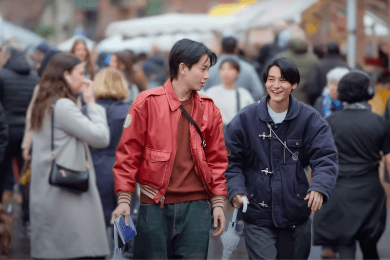 Netflix Offline love behind the scenes cast reaction Kensuke Nanami