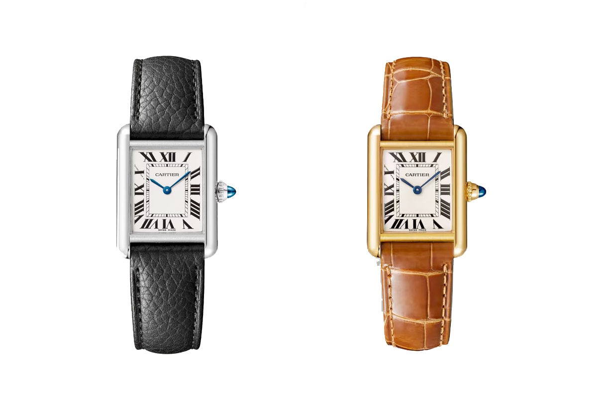 jisoo cartier watches daily tank crash Française Baignoire Ballon Bleu styling