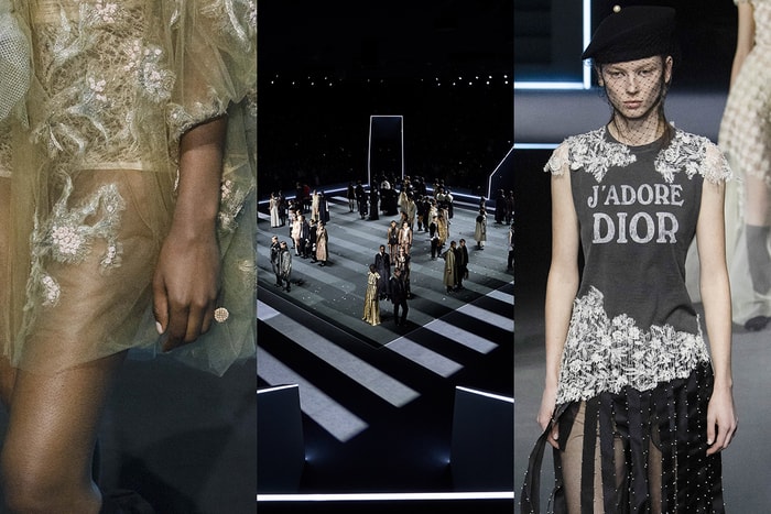 #PFW:馬甲 + 西裝外套、燕尾服 + 蕾絲... 墜入 Dior 一身英氣翩翩的浪漫姿態!