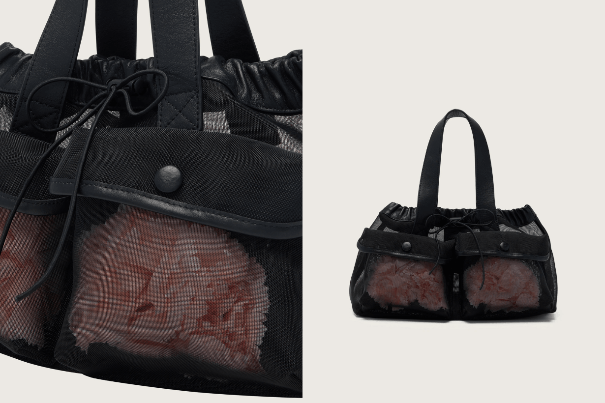 Simone Rocha Bouquet Clutch Bag Pearl Duck Bag info 2025ss