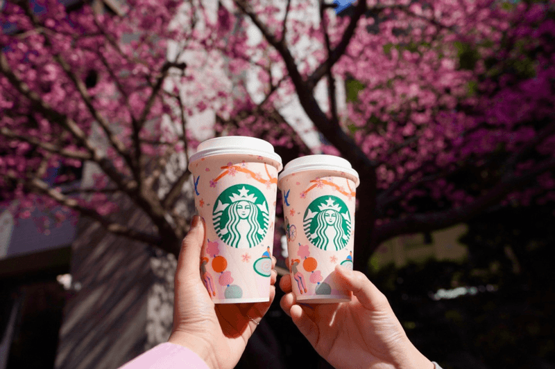 Starbucks 27th new item cat bag thermos cup Limited flavors