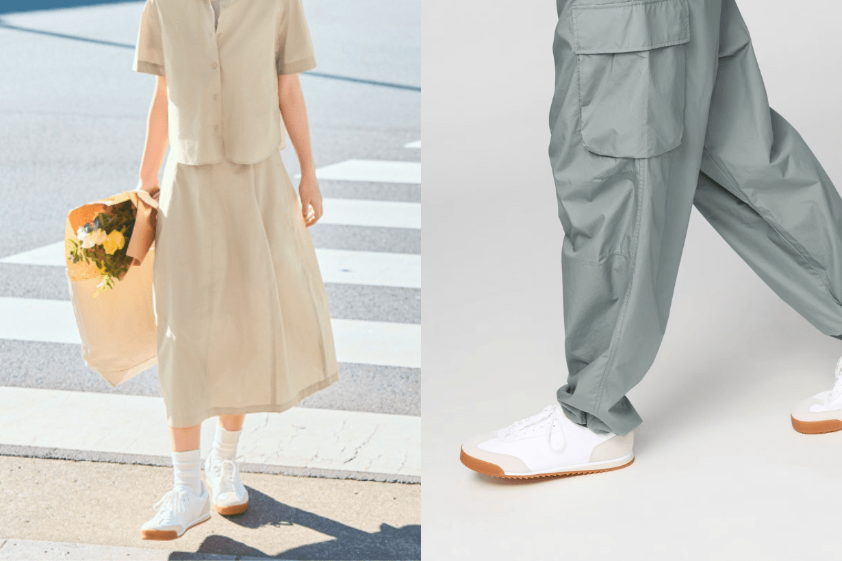 UNIQLO C Suede sneakers gender free 2024 fw