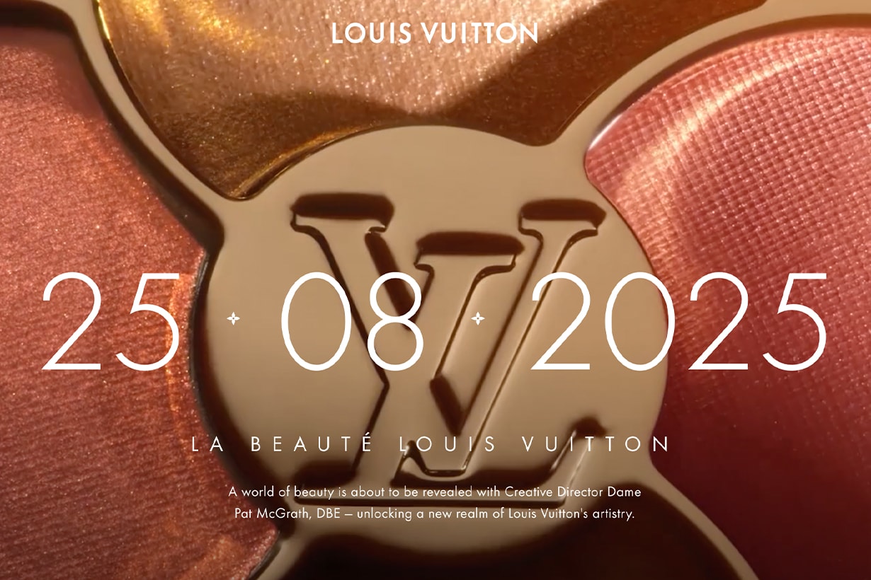 La Beauté Louis Vuitton Pat McGrath beauty release 2025 lipstick eyeshadow when where