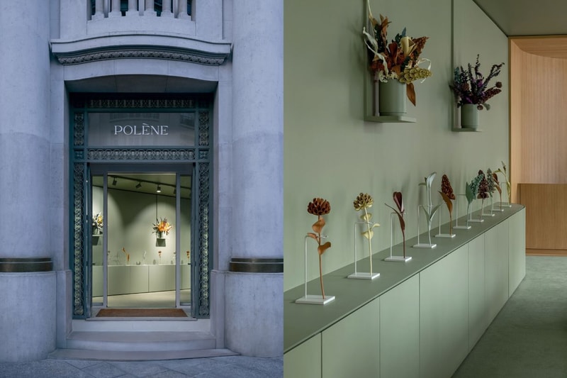 Polène「皮革花坊」快閃登場，一場城市綻放的慢旅行：用皮革種花的午後！