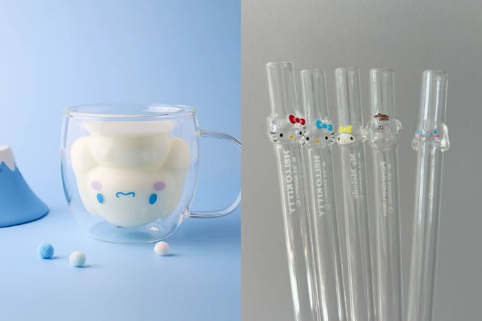 每天都期待喝咖啡:Hello Kitty 三麗鷗玻璃杯與吸管,放進廚房可愛跟實用兼具!