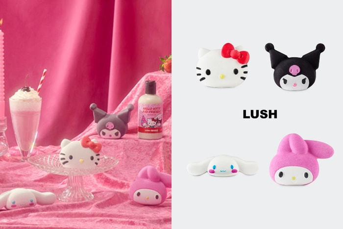 LUSH x Sanrio 夢想成真:Hello Kitty、美樂蒂沐浴球...超可愛限量品,即將引起轟動!