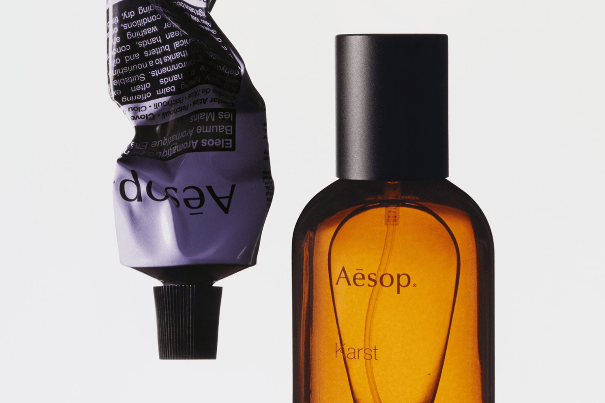Aesop eleos hand body care new release info