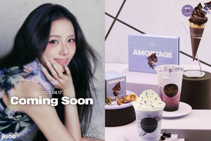 Jisoo x Godiva 限定聯乘甜點，為味蕾帶來戀愛般的刺激！